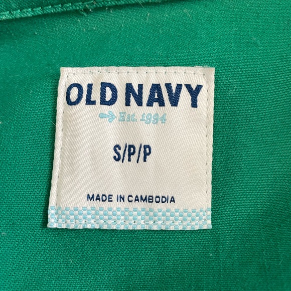 Old Navy Vibrant Green Denim Jacket - Picture 12 of 12